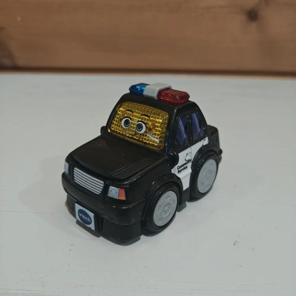 V Tech Go Go Smart Wheels Helpful Police‎ Car Emergency Vehicle Sound Works